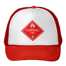 flammable gas trucker hats
