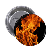 Flamme Badge Avec Épingle