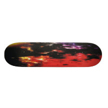 Flammen Personalisiertes Skatedeck