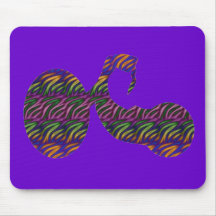 FLAMMES CHAUDES DE ROUES TAPIS DE SOURIS