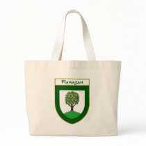 Flanagan Coat of Arms/Family Crest Canvas Bag