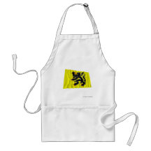 Flanders Region Waving Flag Aprons