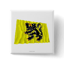Flanders Region Waving Flag
