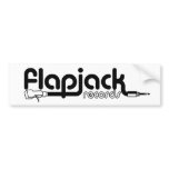 Flapjack White Bumper Sticker