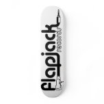 Flapjack White Deck Skateboards