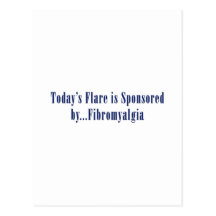 Flare Sponsored Fibro Postcard