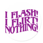 Flash Flirt Stickers