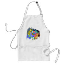 Flash Graffiti - Naveen Joshi Signature Style Apron