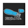 flash me flash drive design refrigerator magnet