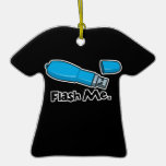 flash me flash drive design christmas tree ornaments