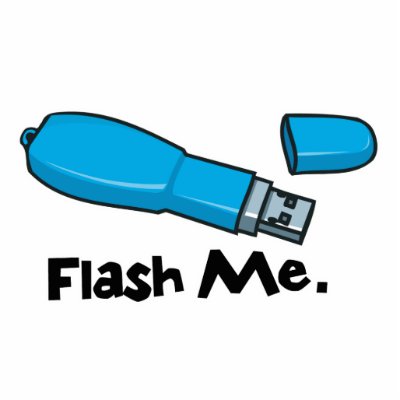 flash me flash drive design photo cutout by geekme