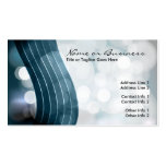 flashing lights business card