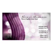 flashing lights business cards