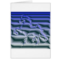 Flashy American Saddlebred Greeting Cards
