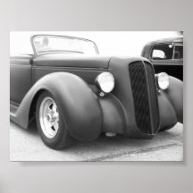 Flat black posters