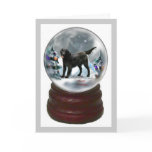 Flat-Coated Retriever Christmas Gifts Card