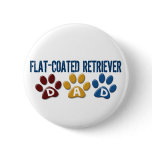 FLAT-COATED RETRIEVER Dad Paw Print 1