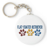 FLAT-COATED RETRIEVER Dad Paw Print 1