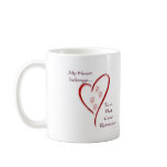 Flat-Coated Retriever Heart Belongs Coffee Mugs