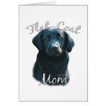 Flat-Coated Retriever Mom 2 Greeting Card
