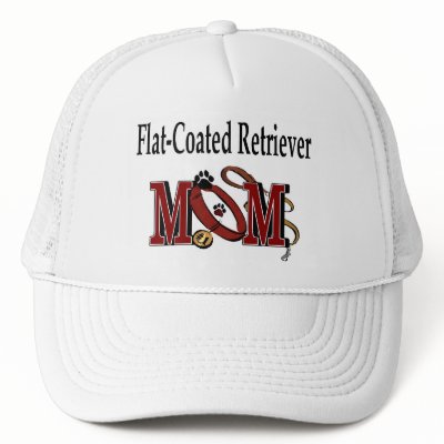 Flat-Coated Retriever Mom Hat by DogsByDezign