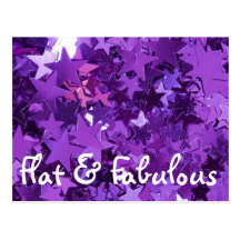 Flat & Fabulous Post Card