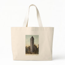 Flat Iron Building, New York City 1918 Vintage Bag