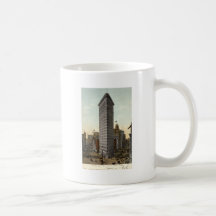 Flat Iron Building, New York City 1918 Vintage Mug