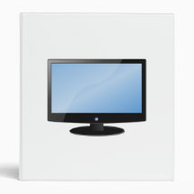 Flat Panel Television Vinyl Binders