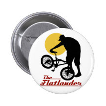 Flatlander BMX Pin