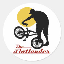 Flatlander BMX Sticker
