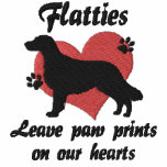 Flatties Leave Paw Prints Hoodie