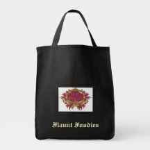 Flaunt Foodies Grocery Tote Tote Bags