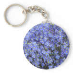 Flax Flowers at Longwood Gardens, Pennsylvania Keychain