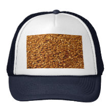 Flax seed trucker hats