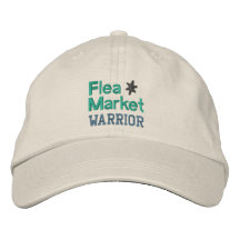 FLEA MARKET WARRIOR cap Embroidered Baseball Cap