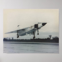 Flèche RL204 d'Avro pendant le décollage Posters