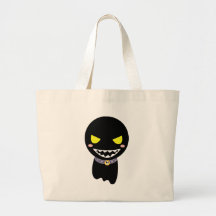 Fleck the Black Ghost Bags