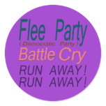 Flee Party (Democratic Party) Battle Cry_RUN AWAY!