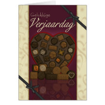 Flemish Birthday Card - Gelukkige verjaardag