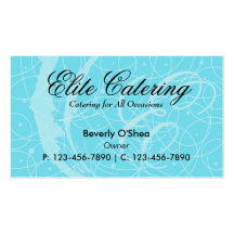 Flemish Business Card/ Blue