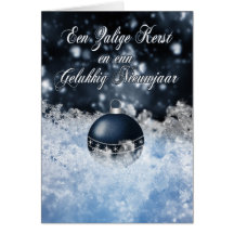Flemish Christmas Card - Zalige Kerst En Enn Geluk