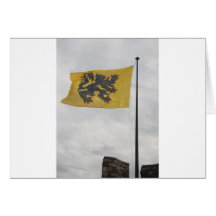 Flemish Flag Greeting Cards