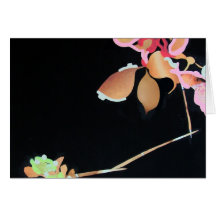 Flesh Buds Greeting Card