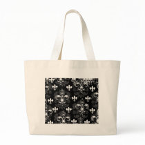 Fleur Da Mask Tote Bags