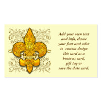 Fleur de Guardian Business Card Template