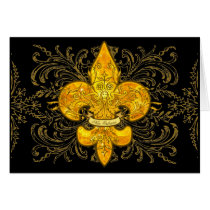 Fleur de Guardian Greeting Card