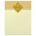Fleur de Guardian Personalized Letterhead