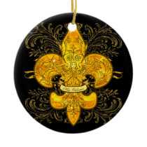 Fleur de Guardian Ornament