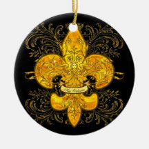 Fleur de Guardian Ornament